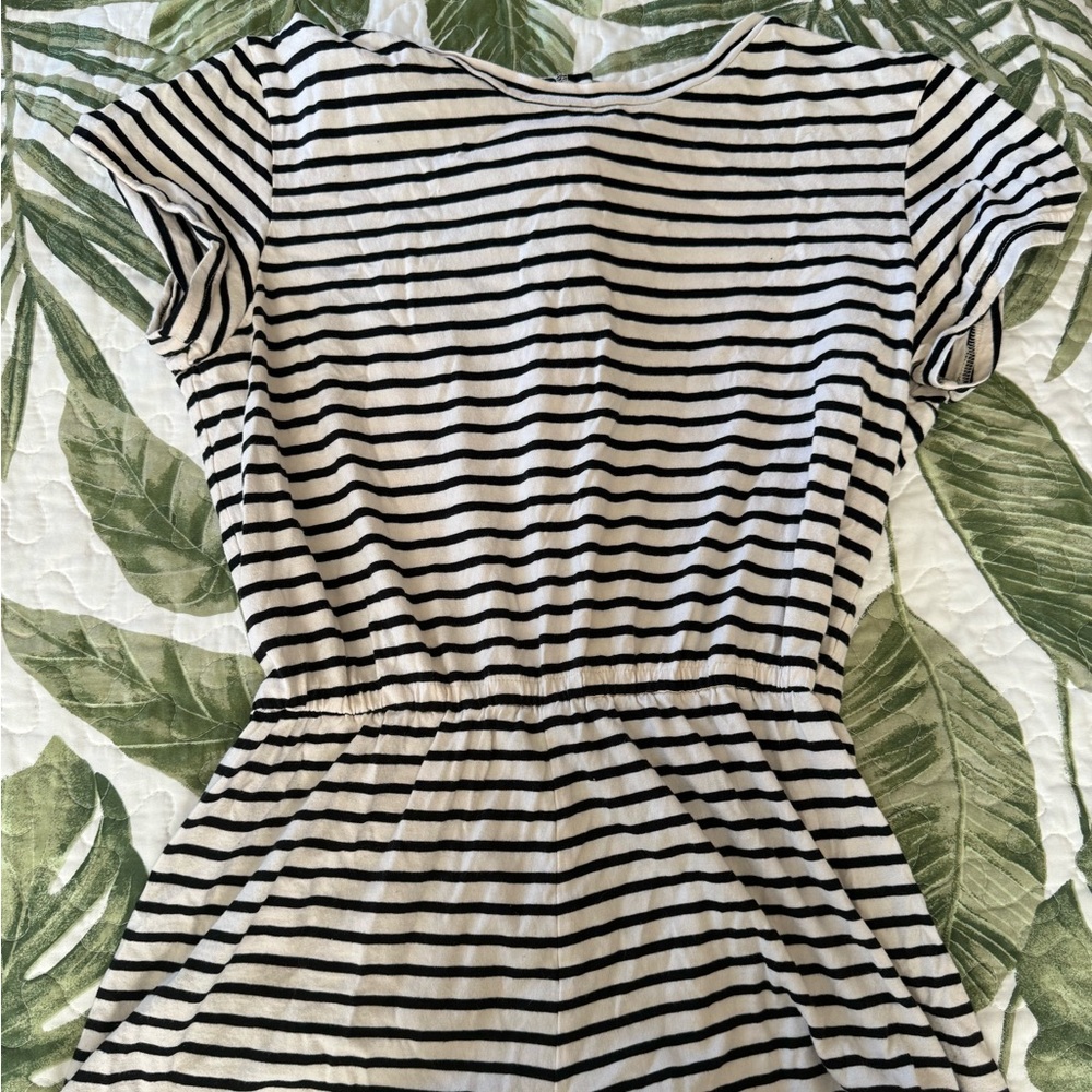 AMERICAN APPAREL Pre-Gildan: OG Striped romper